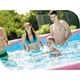 Розовый каркасный бассейн Intex круглый, 244x76 см, каркас, чаша, заглушки (IP-174674) - изображение 4