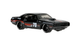 Машинка Базовая Hot Wheels '70 Dodge Hemi Challenger Nightspeed 1:64 JJK79 Black - изображение 3