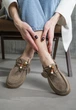 Туфлі жіночі Loretta 6239/Khaki/K573-2/B 39 Коричневий - изображение 5
