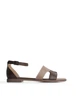 Босоніжки жіночі Loretta 8035/Brown-Beige/H115-2/B 37 Коричневий - изображение 2