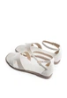 Босоніжки жіночі Loretta 8035/Beige-White/H115-3/B 40 Бежевий - изображение 4