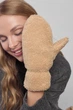 Рукавиці FAMO Teddy RUK-101 Світло-бежевий one size One size (Teddy RUK-101) - изображение 2