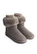 Уггі замшеві жіночі FDLT 9095/Grey/Fur/9027/05-2/B 37 Сірий - зображення 2