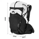 Рюкзак туристичний Naturehike Helium CNK2450XB016, 40 л, чорний, L (6976507666619) Naturehike 6976507666619 1043758 - зображення 4