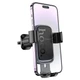 Автомобільний тримач Hoco H80 Vista gravity Car holder (air outlet) Black - изображение 7