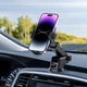 Автомобільний тримач XO C121 Instrument panel large suction cup bracket Black - изображение 2