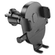 Автомобільний тримач Hoco H18 Mighty one-button (air outlet) Black - зображення 2