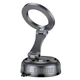 Автомобільний тримач HOCO H92 High vacuum suction cup magnetic holder 4.5-7" Black - зображення 3