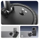 Автомобільний тримач ROCK QS6 Vacuum Suction Cup Magnetic Phone Holder Black - зображення 3