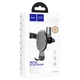 Автомобільний тримач Hoco CA56 Plus Armor metal gravity Car holder Black - зображення 7