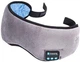 Маска для сна с Bluetooth наушниками MUSIC GOGGLES AND183 беспроводная повязка для отдыха и прослушивания аудио цвет серый - изображение 12