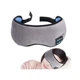 Маска для сна с Bluetooth наушниками MUSIC GOGGLES AND183 беспроводная повязка для отдыха и прослушивания аудио цвет серый - изображение 13