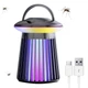 Лампа ловушка для насекомых электрическая от комаров светильник USB 5W синяя - изображение 11