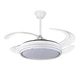 Люстра-вентилятор потолочная светодиодная LED Levistella 7943070 (48) WH белая - изображение 1
