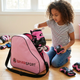 Сумка для роликов и защиты розовая BavarSport 1853 Pink - изображение 4