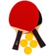 Набор для настольного тенниса Fox Table Tennis 216A 2 ракетки + 4 мяча - изображение 3