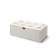 Pojemnik LEGO Klocek z szufladą 8 Biały (5711938032043) - obraz 3