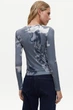 Жіночий лонгслів SOLMAR 3024 S moon grey - изображение 4