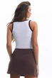 Жіноча спідниця SOLMAR 6415 M chocolate - изображение 5