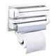 Диспенсер кухонный Kitchen Dispenser KD6888 для бумажных полотенец пищевой пленки и фольги - изображение 3