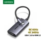 Кабель USB-C to HDMI 8K UGREEN CM491 перехідник для MacBook Pro Air iPad Pro iPhone Samsung Galaxy Xiaomi Адаптер Type-C to HDMI конвертер 8K/60Hz 48Gbps Grey (85320) - зображення 9