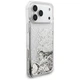 Чохол Guess Liquid Glitter Charms для iPhone 17 Pro Max Silver (GUHCP17XGLHFLSI) - зображення 4