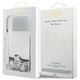 Чохол Guess Liquid Glitter Charms для iPhone 17 Pro Max Silver (GUHCP17XGLHFLSI) - зображення 8