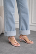 Босоножки на низком каблуке Meideli Женские Розовый 40 (25,5 см) (h9326-5 pink) - изображение 2