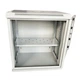 Шафа настінна GEAR 12U 19" 530x400x600 мм, + полка 19", grey (GWMSN-12U-530-400G) - изображение 4
