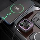 Автомобільний зарядний пристрій 38W з Bluetooth 5.4 та FM трансмітером HOCO E85 чорний - зображення 6