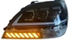 Передні альтернативна тюнінг оптика фари LED на Lexus RX 300 Full LED RP чорна 97-03 комплект Лексус РХ L3773 - зображення 3