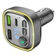 FM-трансмітер Borofone BC48 Broad QC3.0 car BT FM transmitter - зображення 1