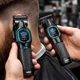Комплект для стрижки 2в1 с 10 насадками USB аккумуляторный триммер и машинка VGR V-886 S2 черный нержавеющая сталь - изображение 5