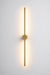 Бра Berger 1037-WL-12 Gold LED 12 Вт 4000K 80см - зображення 4