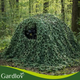 Сітка маскувальна камуфляжна Gardlov 3х6 м Woodland для саду та кемпінгу посилена 100 стяжок 27385 - зображення 9