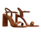 Босоніжки жіночі INCI ZG6B-G5071-12-3/BROWN LTHR 36 Коричневий - изображение 2