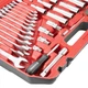 Набор инструментов 1/2" & 3/8" & 1/4" 222ед INTERTOOL ET-9222 - изображение 9