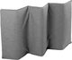 Дорожнє ліжечко Caretero Basic Plus grey 125×66 ×75.5 см (5903076300362) - зображення 7
