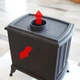 Чугунная печь-камин Kratki KOZA K6 Ø150 8,0 кВт - изображение 4