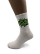 Набір високих бавовняних шкарпеток з написами COOL SOCKS Street Words Cotton High Collection (9 пар) білий з кольоровими написами та принтами розмір 38–42 - изображение 5