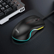 Миша HOCO GM19 Enjoy gaming luminous wired mouse Black - изображение 7