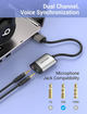 Адаптер Vention USB External Sound Card 0.15M Gray Metal Type (CDKHB) - изображение 4
