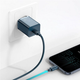 Сетевое зарядное устройство Baseus Super Si Quick Charger 1C 20W EU Blue - изображение 7