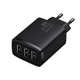 Сетевое зарядное устройство Baseus Compact Charger 3U 17W EU Black - изображение 3