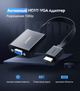 Адаптер UGREEN MM103 HDMI to VGA Converter 25cm (Black) (UGR-40248) - изображение 2