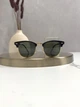 Солнцезащитные очки Ray-Ban RB3016 Clubmaster Black/Gold - изображение 2