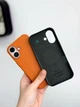 Чохол Leather Case PU з MagSafe для iPhone 17 Pro захисний темно-сірий - зображення 6