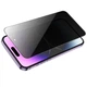 Защитное стекло Hoco Guardian черное глянцевое для iPhone 17 Air комплект антишпионское закаленное - изображение 3