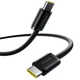 Кабель Baseus Type-C до Type-C 100W 1 м чорний для швидкого заряджання та передачі даних - зображення 4