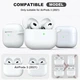 Чехол силиконовый 1,2 мм для наушников AirPods 4 белый - изображение 4
